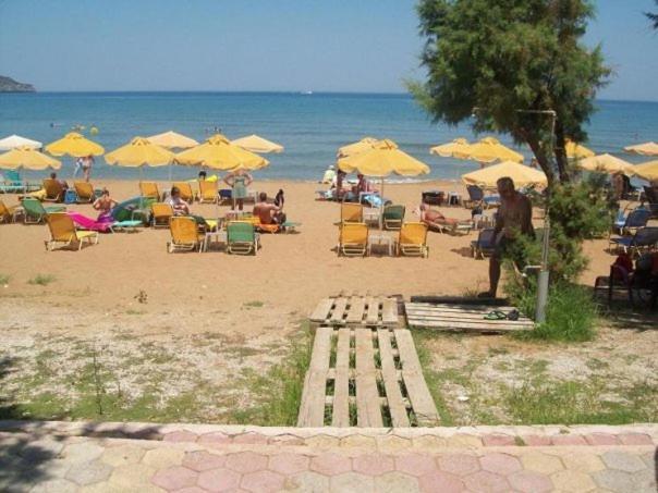Kato Stalos Beach Exterior photo